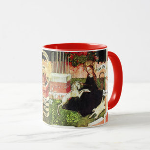 ANNUNCIATION AS THE MYSTICAL HUNT OF UNICORN MUG