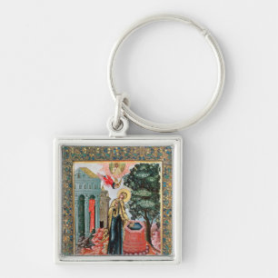 Annunciation at the Fountain Key Ring