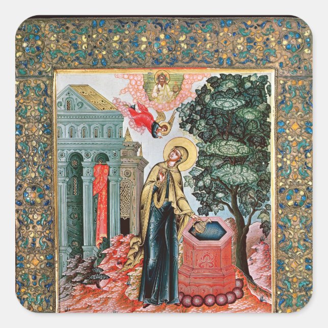 Annunciation at the Fountain Square Sticker (Front)