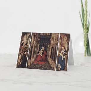 Annunciation By Eyck Jan Van (Best Quality) Card