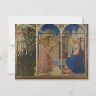 Annunciation by Fra Angelico Postcard
