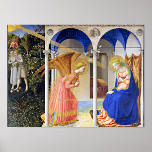 ANNUNCIATION by Fra Beato Angelico Poster