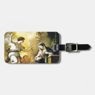 Annunciation by Paolo de Matteis, 1712. Luggage Tag