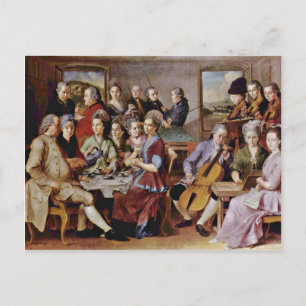 Annunciation By Pontormo Jacopo Postcard