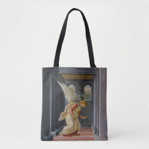 Annunciation by Sandro Botticelli Tote Bag