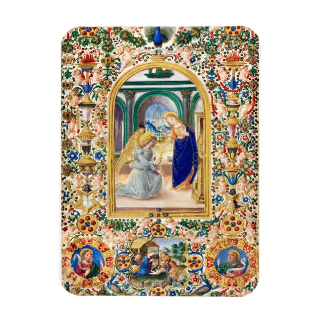 Annunciation Christmas   Magnet (Vertical)
