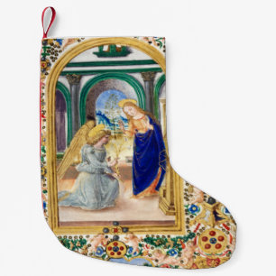Annunciation Christmas   Small Christmas Stocking
