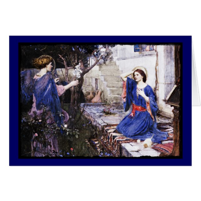Annunciation in the Garden (Front Horizontal)