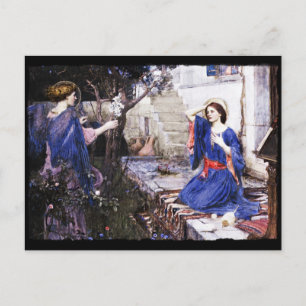 Annunciation in the Garden Postcard