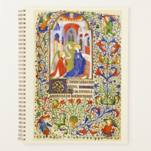Annunciation Mediaeval illumination Planner