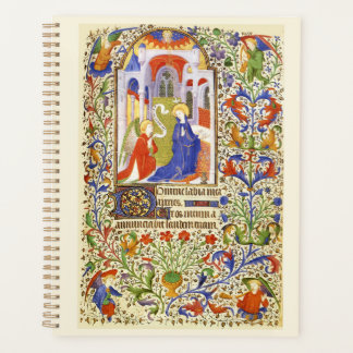 Annunciation Mediaeval illumination Planner