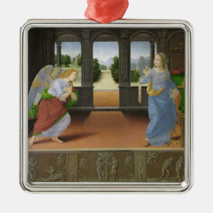 Annunciation Metal Tree Decoration