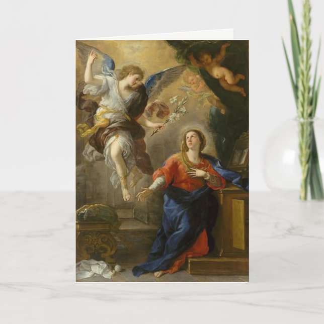 Annunciation of the Blessed Virgin Mary Card (Front)