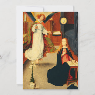 Annunciation of Virgin Mary by Gerard David Invitation