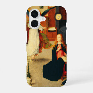 Annunciation of Virgin Mary by Gerard David iPhone 16 Case