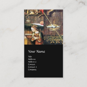 Annunciation ,Saint Emidius and an UFO Business Card