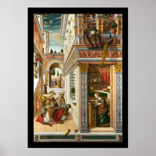 Annunciation ,Saint Emidius and an UFO Poster