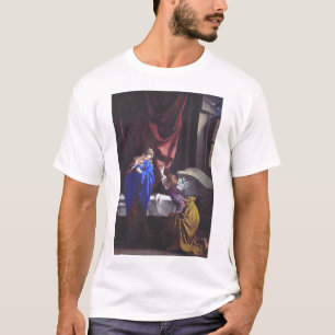 Annunciation to the Blessed Virgin Mary by Orazio T-Shirt