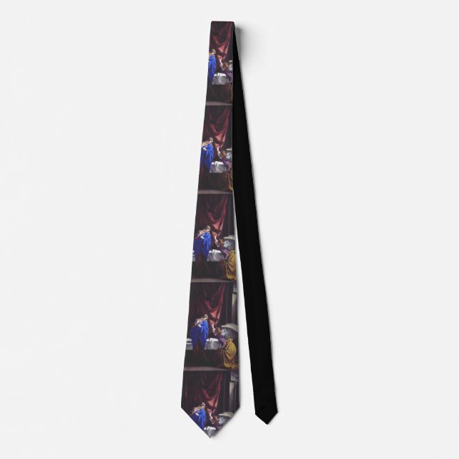 Annunciation to the Blessed Virgin Mary by Orazio  Tie (Front)