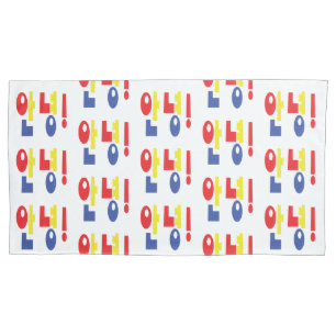 Annyeong! Korean Hi / Hello 안녕 Hangul Language Pil Pillowcase