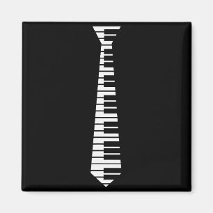 Ano Neck Tie Funny Humorous Keyboard Music Player  Magnet