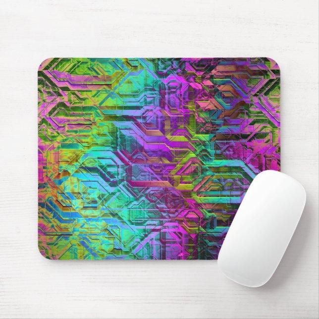 anodized titanium : mouse mat (With Mouse)