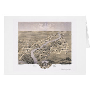 Anoka, MN Panoramic Map - 1869