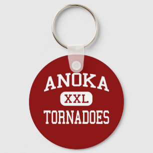 Anoka - Tornadoes - High School - Anoka Minnesota Key Ring