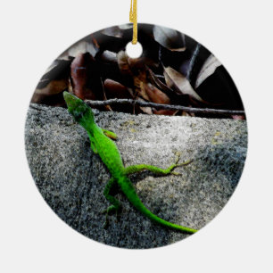 Anole 6704  ceramic tree decoration