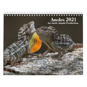 Anole Annals 2021 Calendar