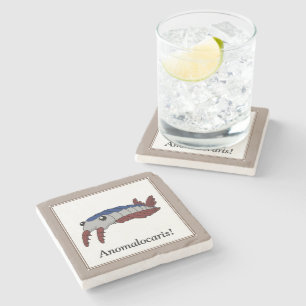 Anomalocaris- Prehistoric Animal Stone Coaster