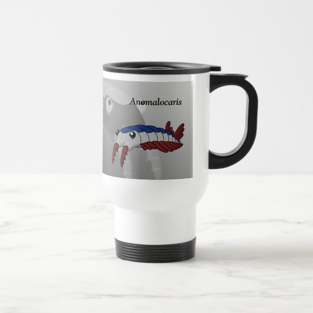 Anomalocaris- Prehistoric Animal Travel Mug (Right)