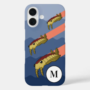Anomalocaris Swarm- Personalised Prehistoric iPhone 16 Case