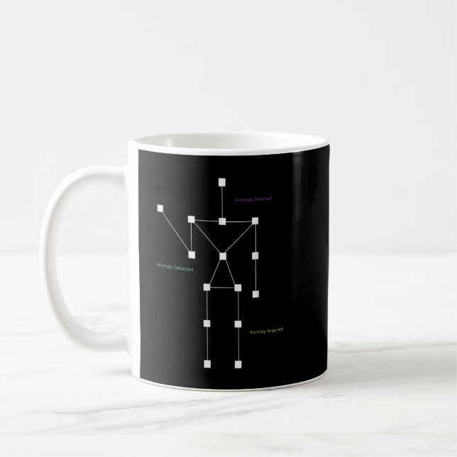 Anomaly Detected SLS Ghost Hunting - Funny Paranor Coffee Mug (Left)