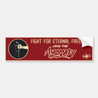"Anomaly" of The Fountain Bumper Sticker