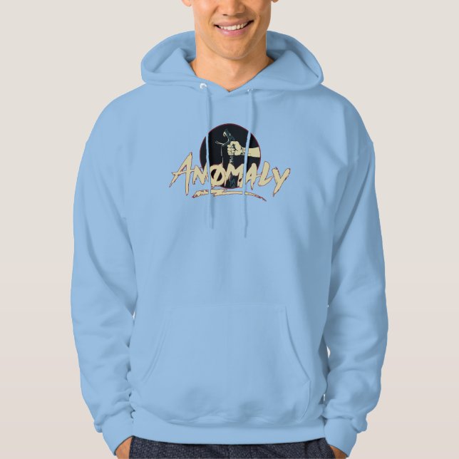 "Anomaly" of The Fountain Burgundy Hoodie (Front)