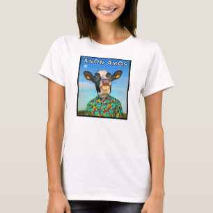 AnOn AmOs - Designer Cow - Full Colour T-Shirt