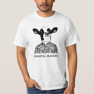 AnOn AmOs - Designer Cow T-Shirt