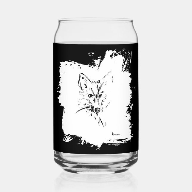 Anonimal 1 can glass (Front)