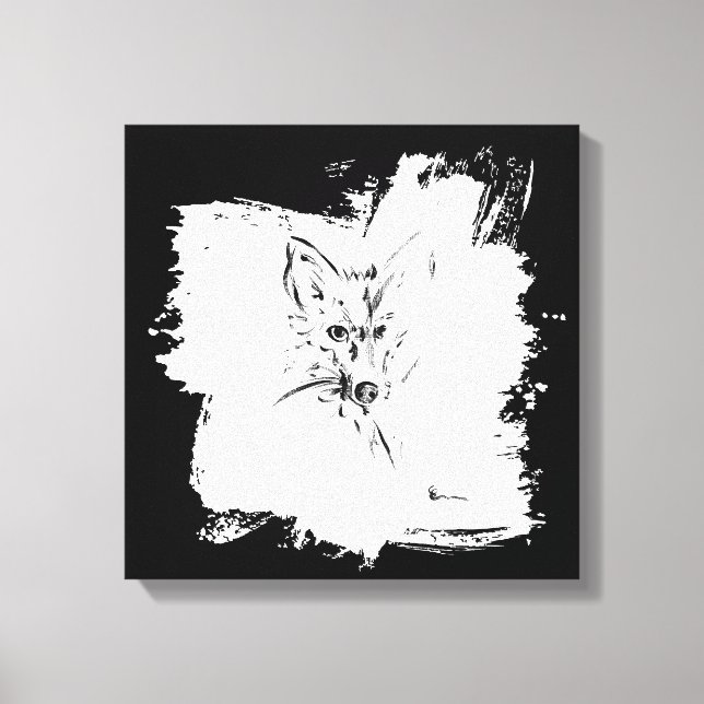 Anonimal 1 canvas print (Front)
