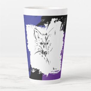 Anonimal 1 latte mug