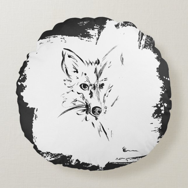 Anonimal 1 round cushion (Front)