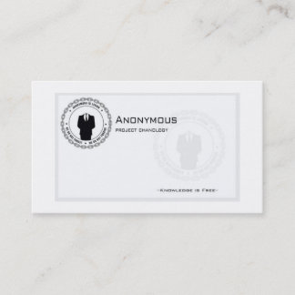 Anons-business-card Business Card