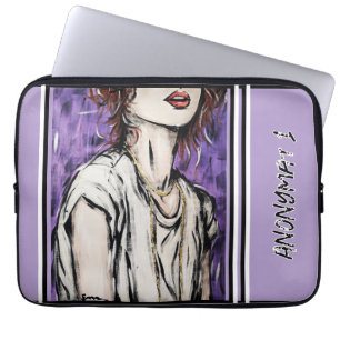 Anonymity 1 laptop sleeve