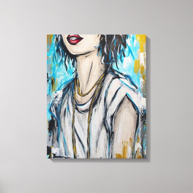 Anonymity 2 canvas print (Front)