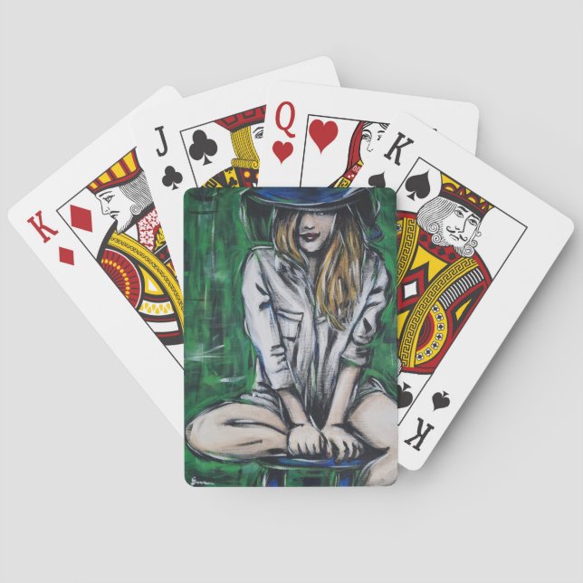 Anonymity 3 playing cards (Back)