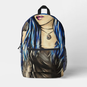 Anonymity 4 printed backpack