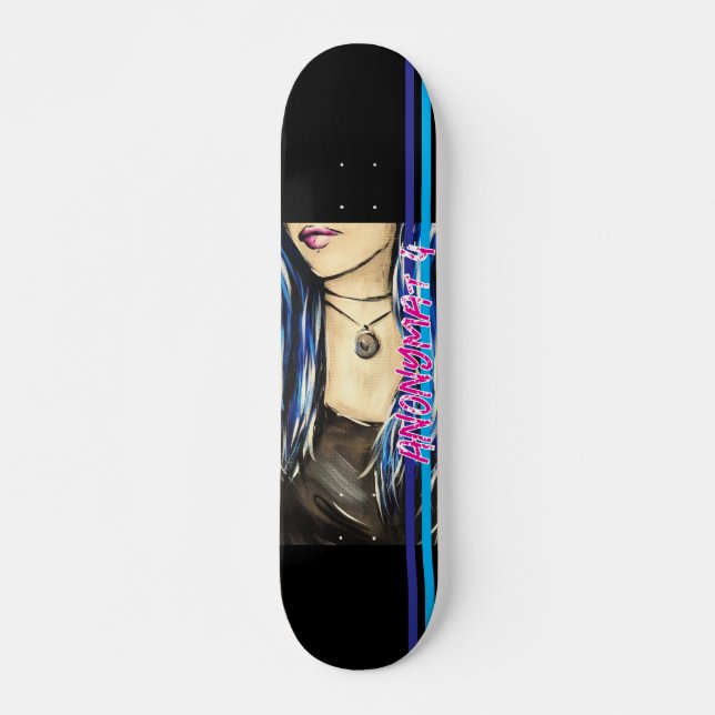 Anonymity 4 skateboard (Front)