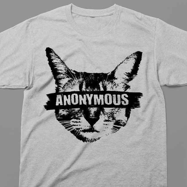 Anonymous Cat T-Shirt (Creator Uploaded)