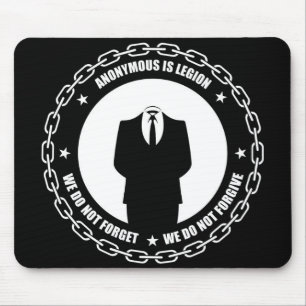 Anonymous Chain Mousepad